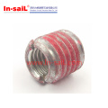 Screwlocking External Thread Insert Nut Slotted for Aluminium Light Alloy